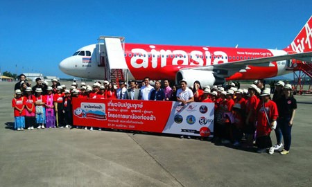 Thai AirAsia has launched new 4 routes from U-Tapao to Chiang Mai, Udon Thani, Singapore and Macau.